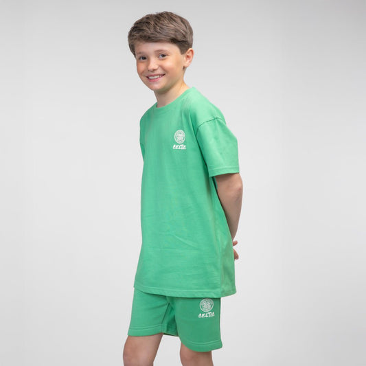 Celtic Junior Green Shorts
