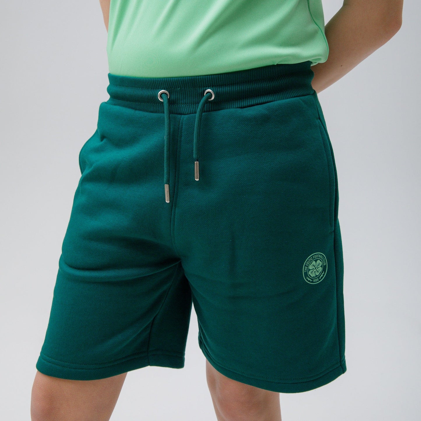 Celtic Junior Green Shorts