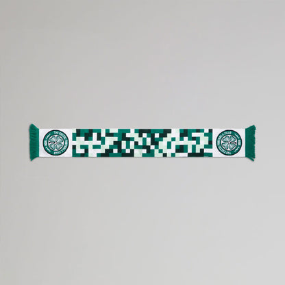 Celtic Junior Pixel Print Scarf