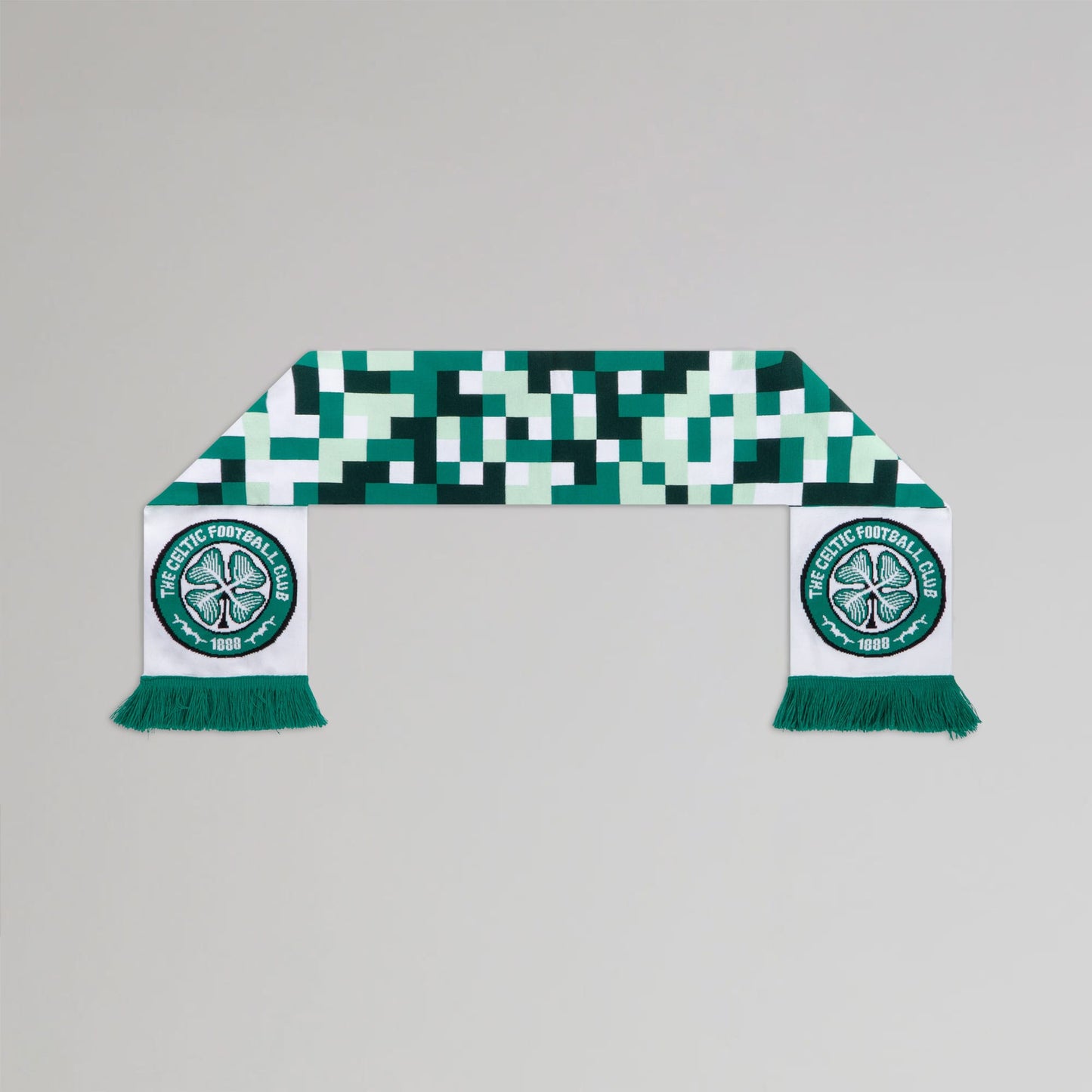 Celtic Junior Pixel Print Scarf