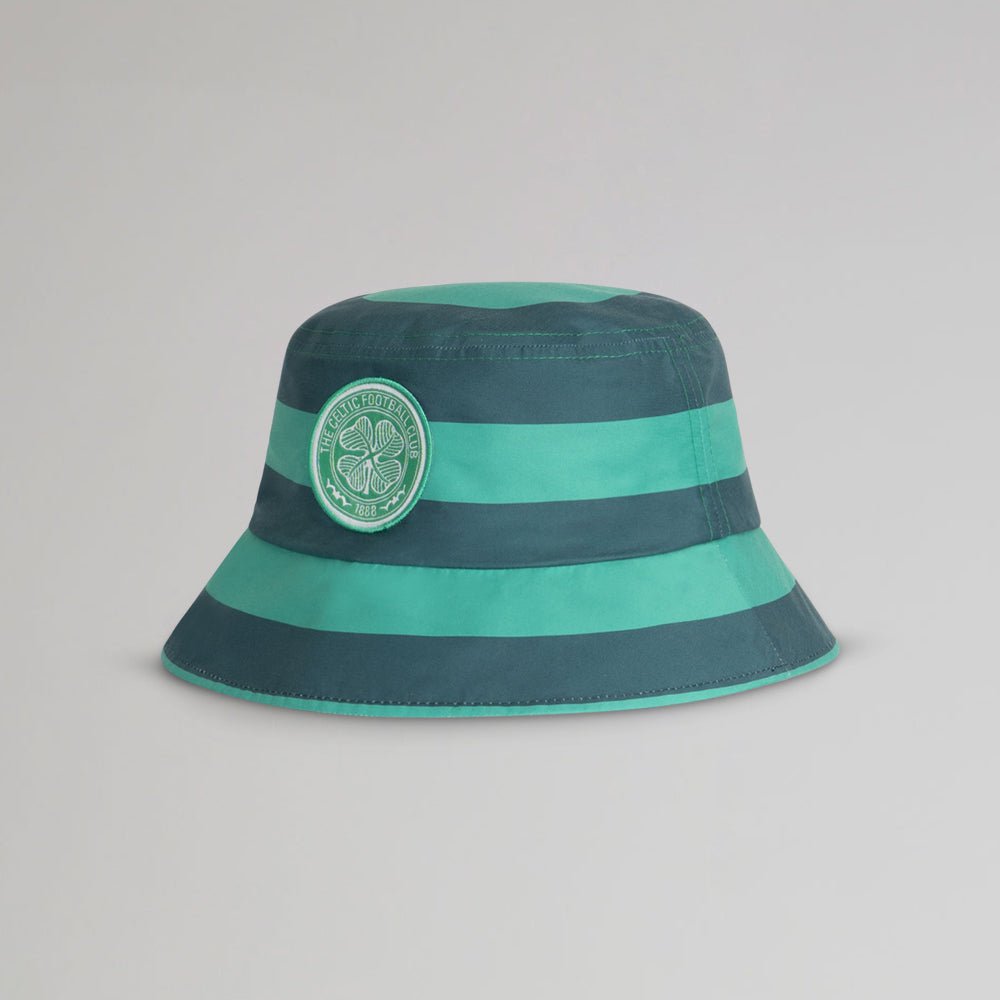 Celtic Junior Reversible Hooped Bucket Hat