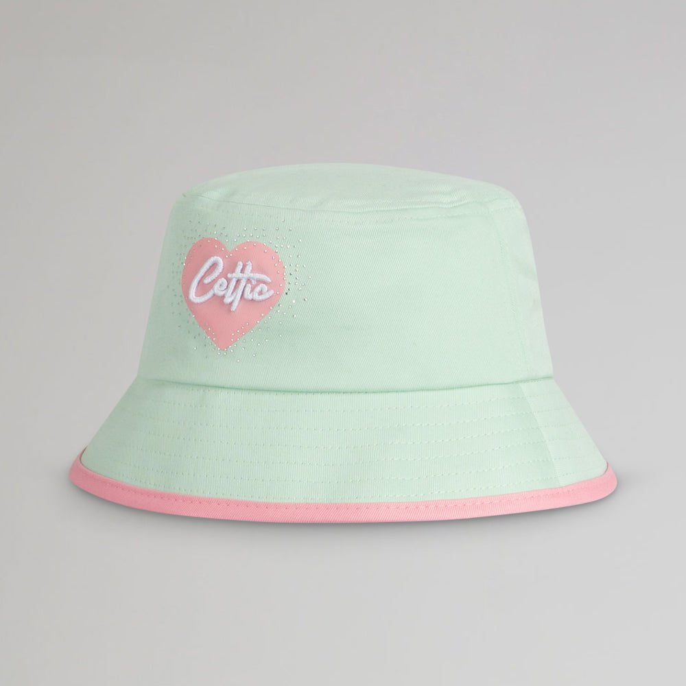 Celtic Junior Sparkle Heart Bucket Hat