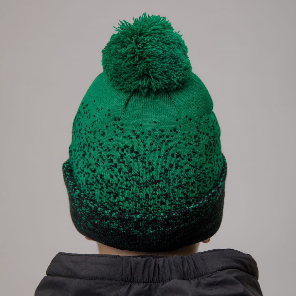 Celtic Junior Speckle Print Pom Beanie