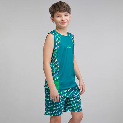 Celtic Junior Text Pattern Vest