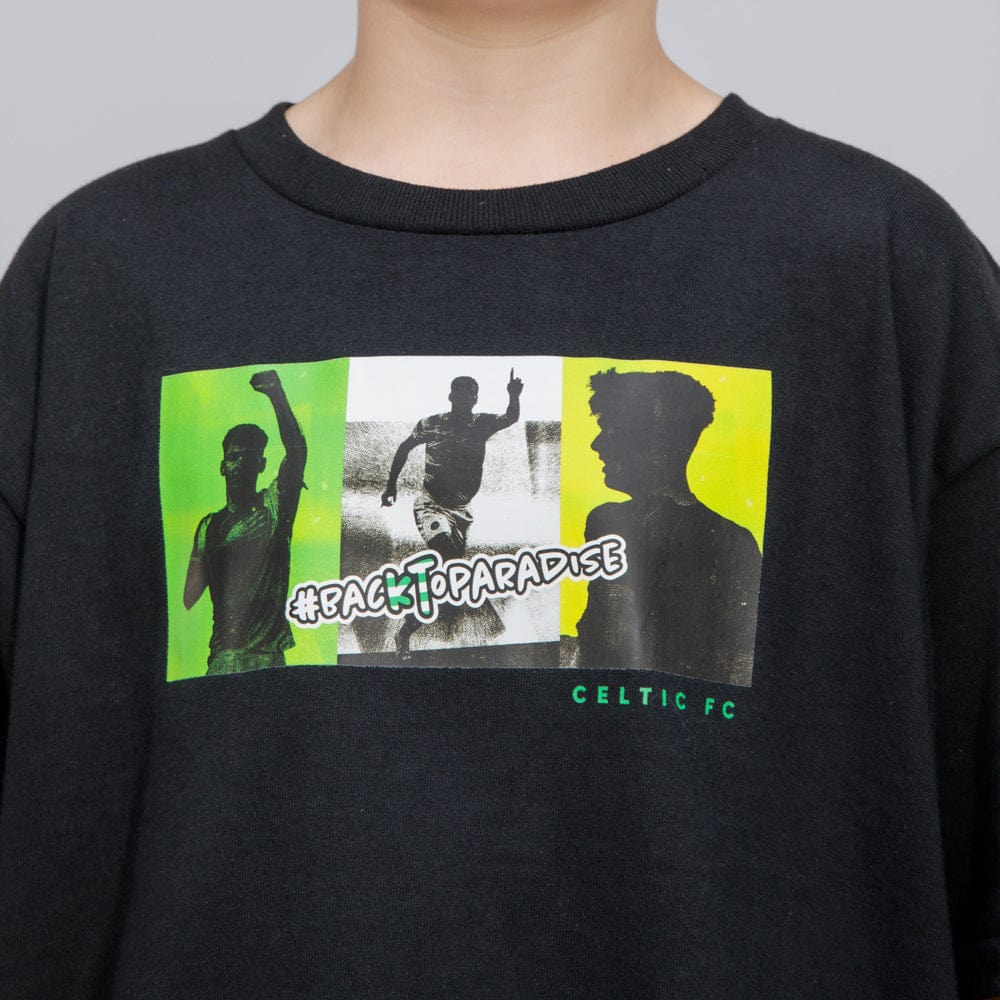 Celtic Junior Tricolour Kieran Tierney T-Shirt
