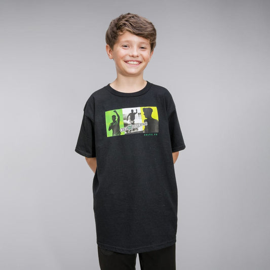 Celtic Junior Tricolour Kieran Tierney T-Shirt