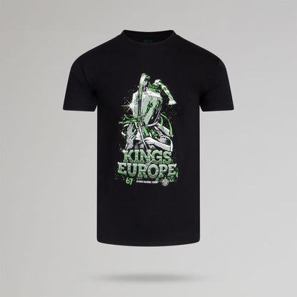 Celtic Lisbon Trophy Black T-Shirt