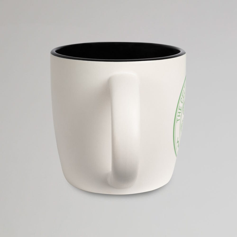 Celtic Matt White Crest Mug