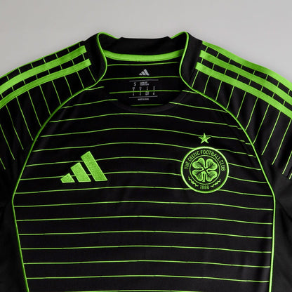 Celtic Men's 2025/26 Away Shirt with No Sponsor