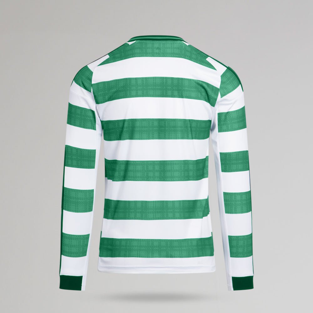 Celtic Men's 2025/26 Home Shirt with Long Sleeves