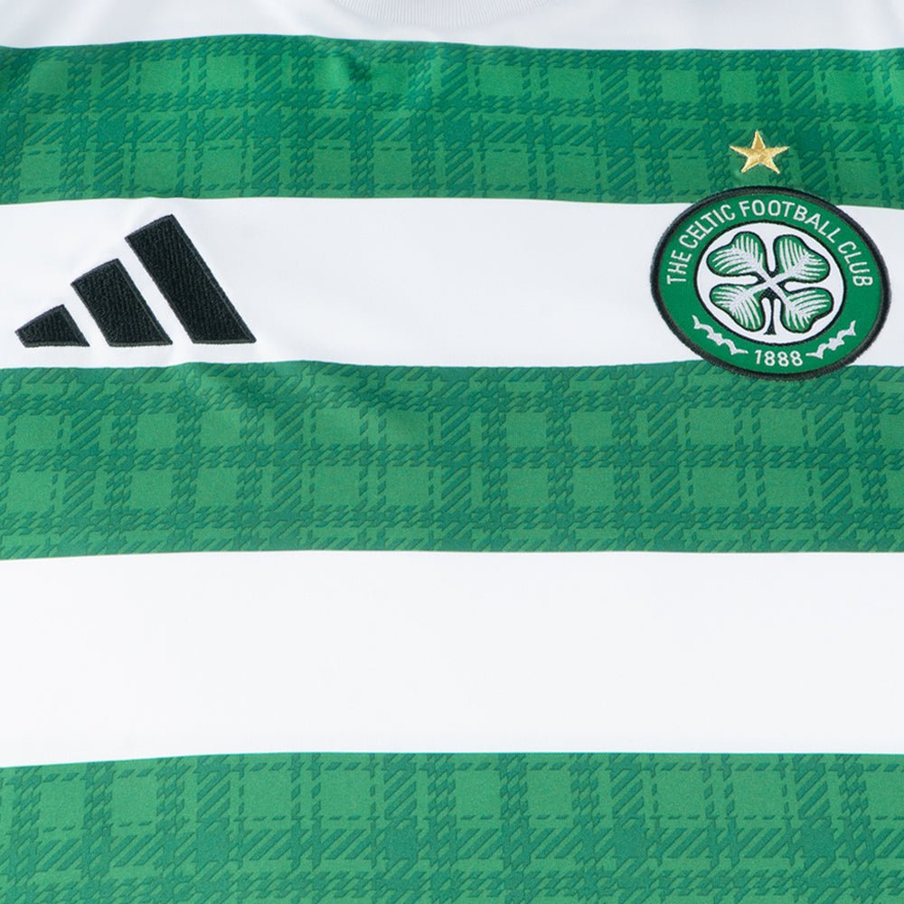 Celtic Men's 2025/26 Home Shirt with No Sponsor