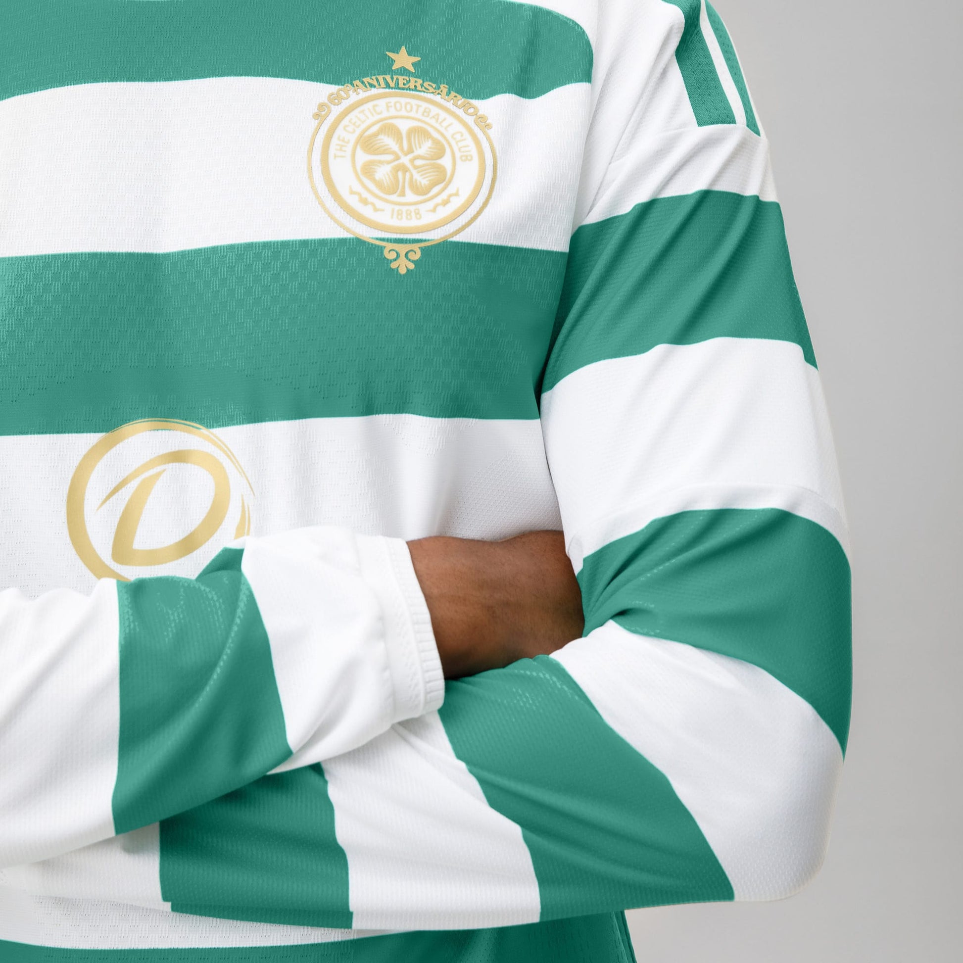 Celtic Men's 2026/27 Authentic Home Shirt with Long Sleeves