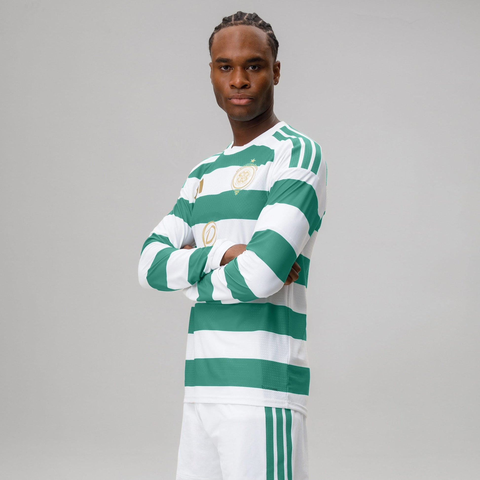 Celtic Men's 2026/27 Authentic Home Shirt with Long Sleeves