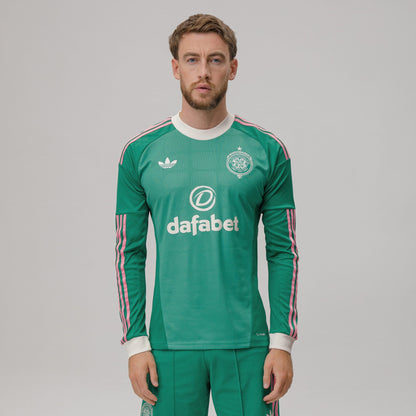 Celtic Men's 2026/27 Goalkeeper Long Sleeve Green Shirt
