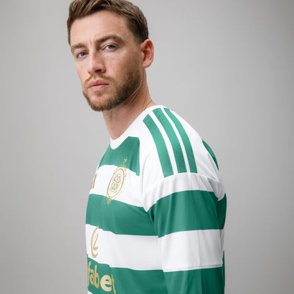 Celtic Men's 2026/27 Home Shirt with Long Sleeves