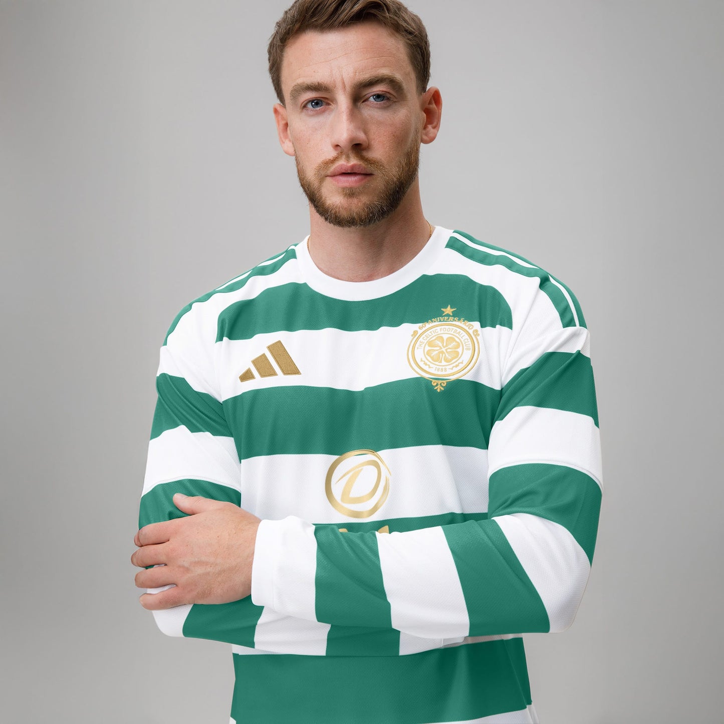 Celtic Men's 2026/27 Home Shirt with Long Sleeves