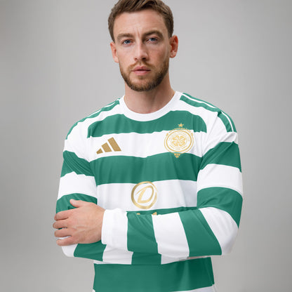 Celtic Men's 2026/27 Home Shirt with Long Sleeves