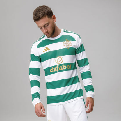 Celtic Men's 2026/27 Home Shirt with Long Sleeves