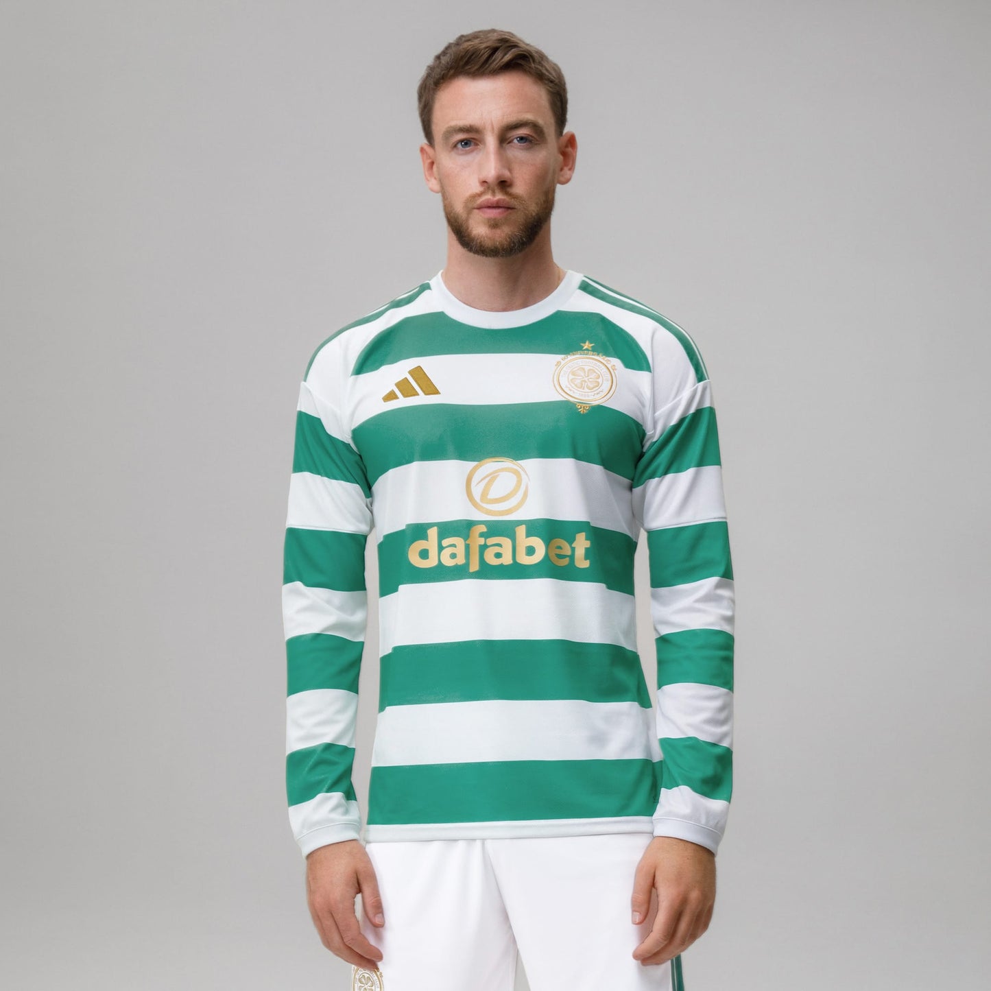 Celtic Men's 2026/27 Home Shirt with Long Sleeves