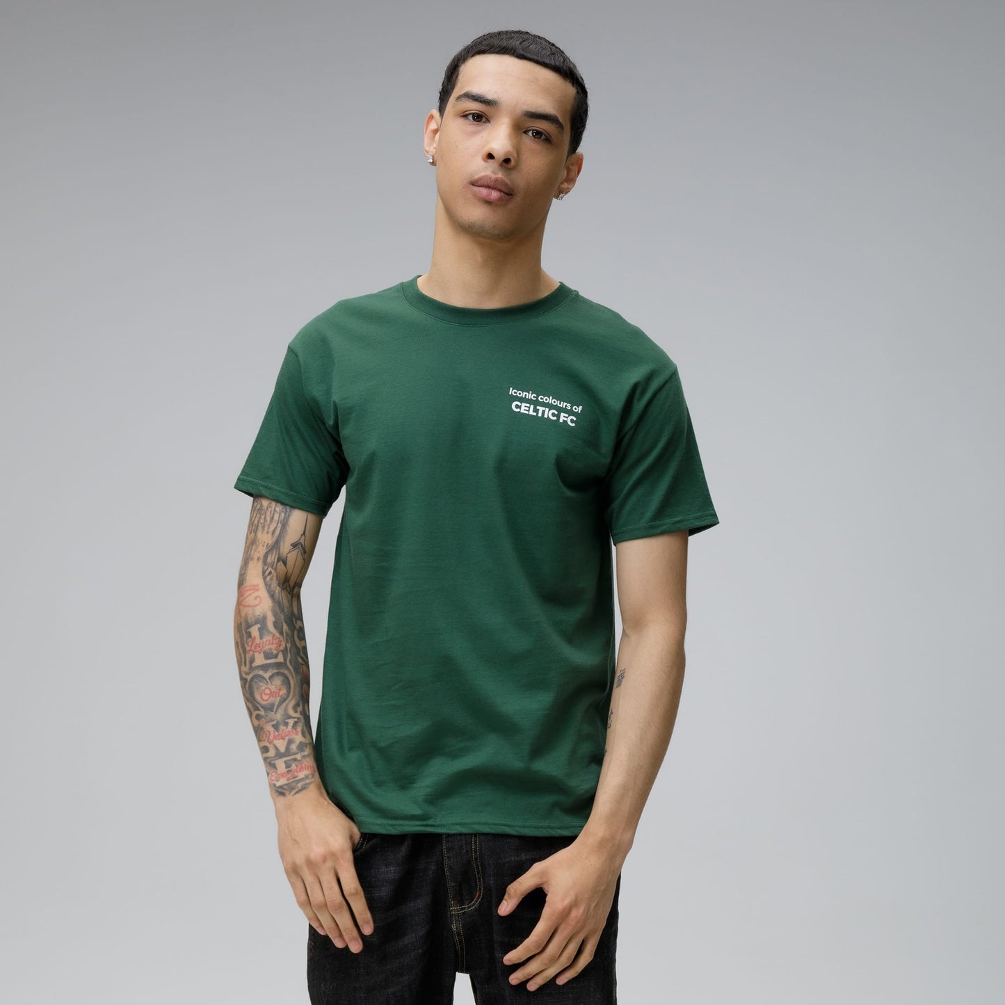 Celtic Men's Hampden 1995 Back Print Dark Green T-Shirt