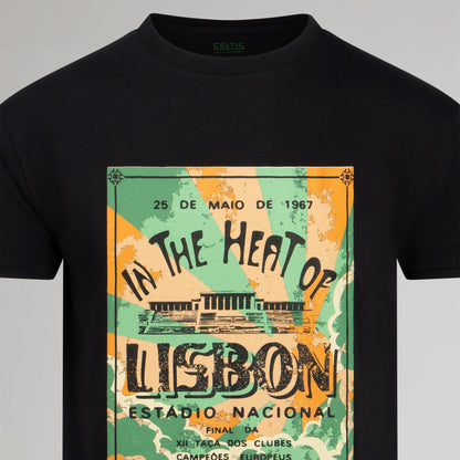 Celtic Men's In The Heat Of Lisbon Black T-Shirt