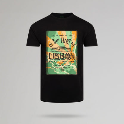 Celtic Men's In The Heat Of Lisbon Black T-Shirt
