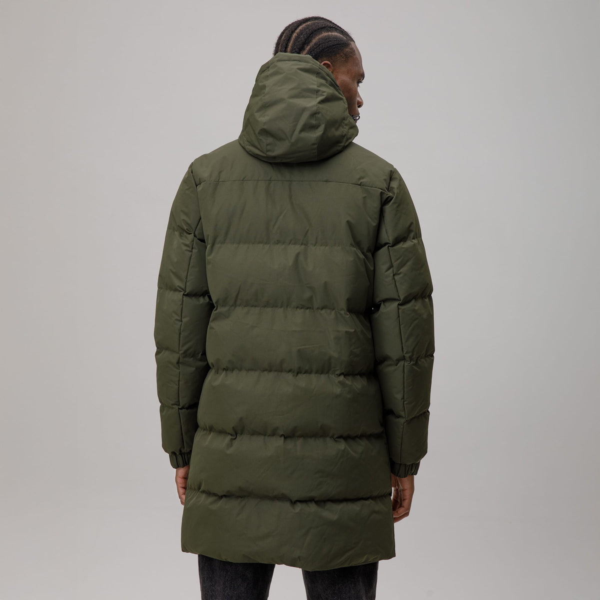 Celtic Men's Long Padded Jacket