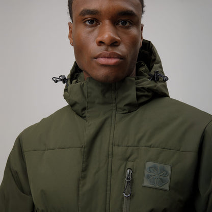 Celtic Men's Long Padded Jacket