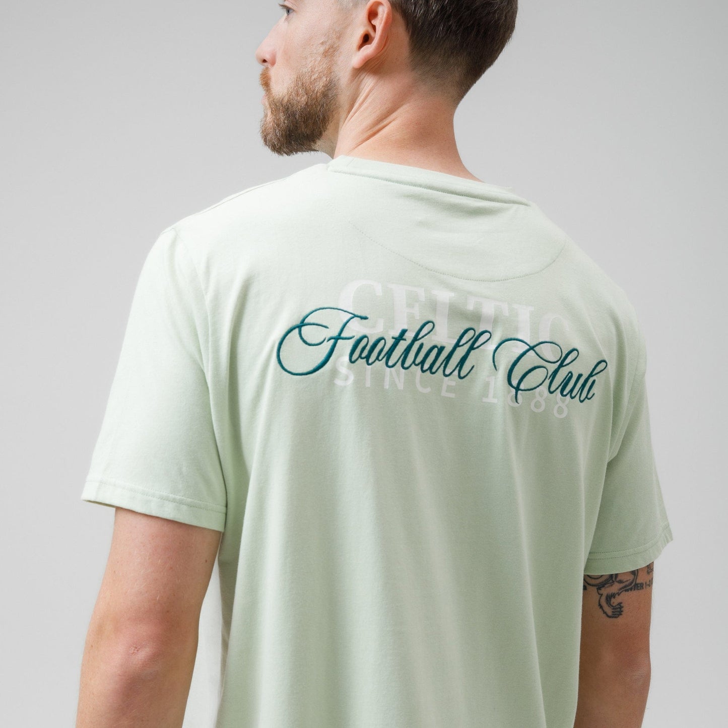 Celtic Men's Oversized Light Green T-Shirt