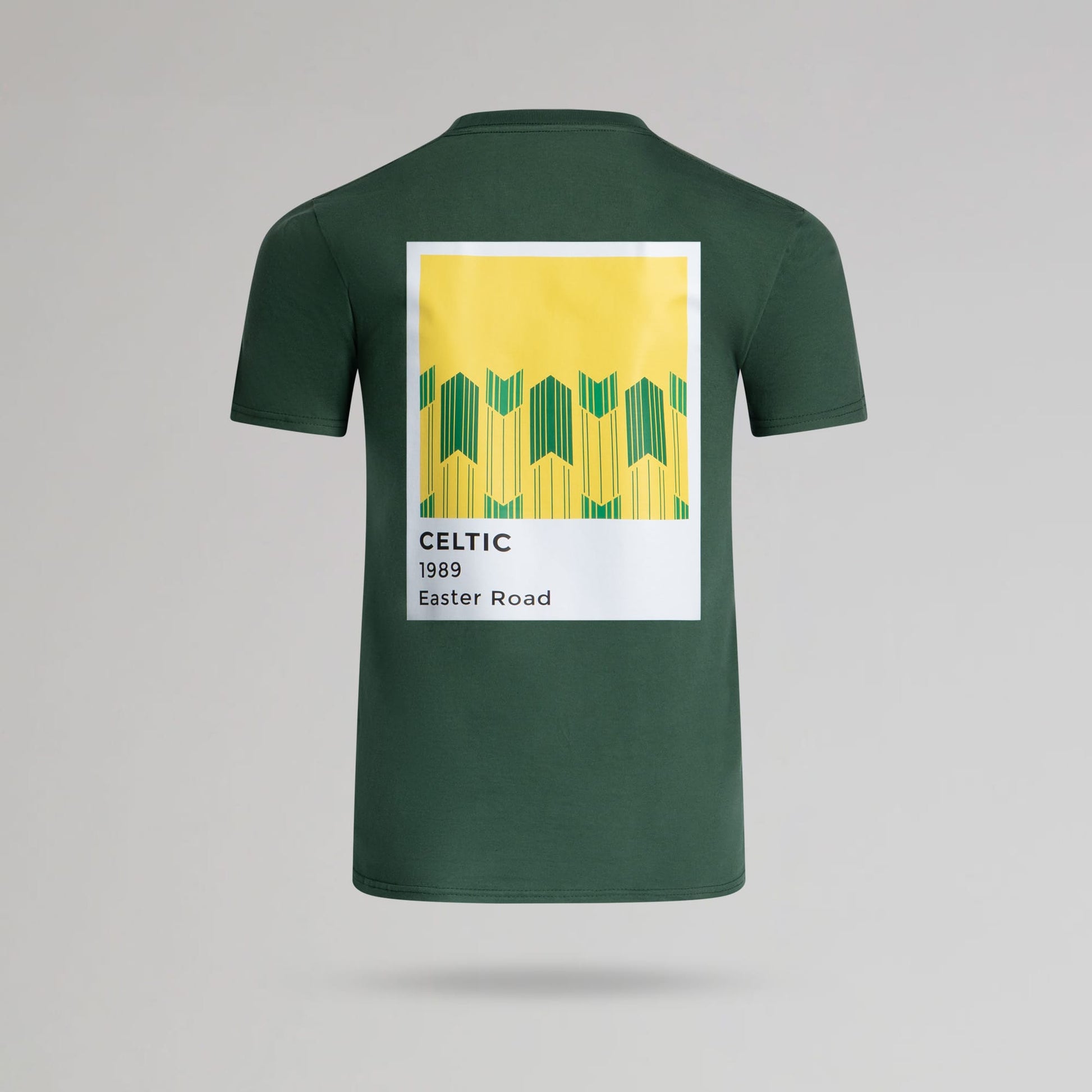 Celtic Men's Pantone 1989 Back Print Dark Green T-Shirt