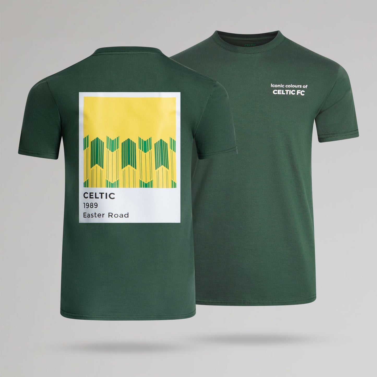 Celtic Men's Pantone 1989 Back Print Dark Green T-Shirt