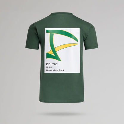 Celtic Men's Pantone Hampden 1995 Back Print Dark Green T-Shirt