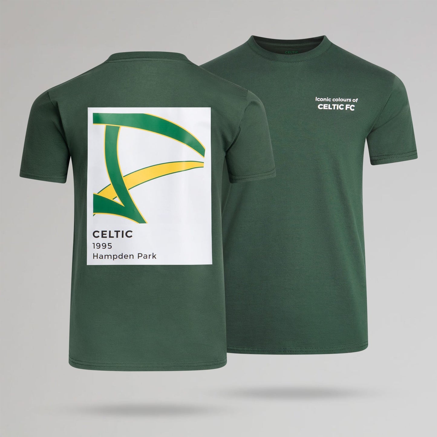 Celtic Men's Pantone Hampden 1995 Back Print Dark Green T-Shirt