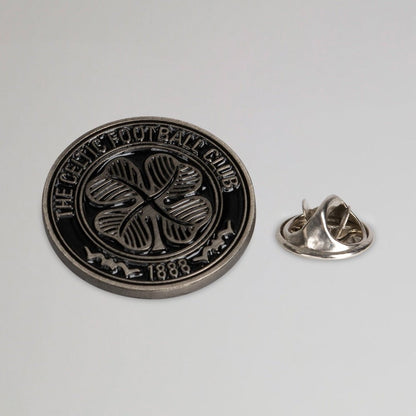 Celtic Nickel Crest Badge
