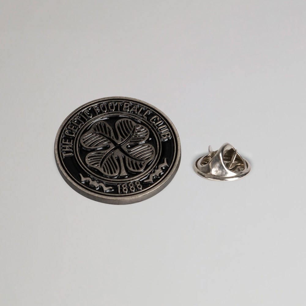 Celtic Nickel Crest Badge