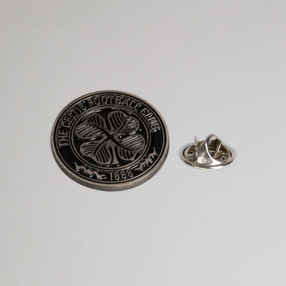 Celtic Nickel Crest Badge