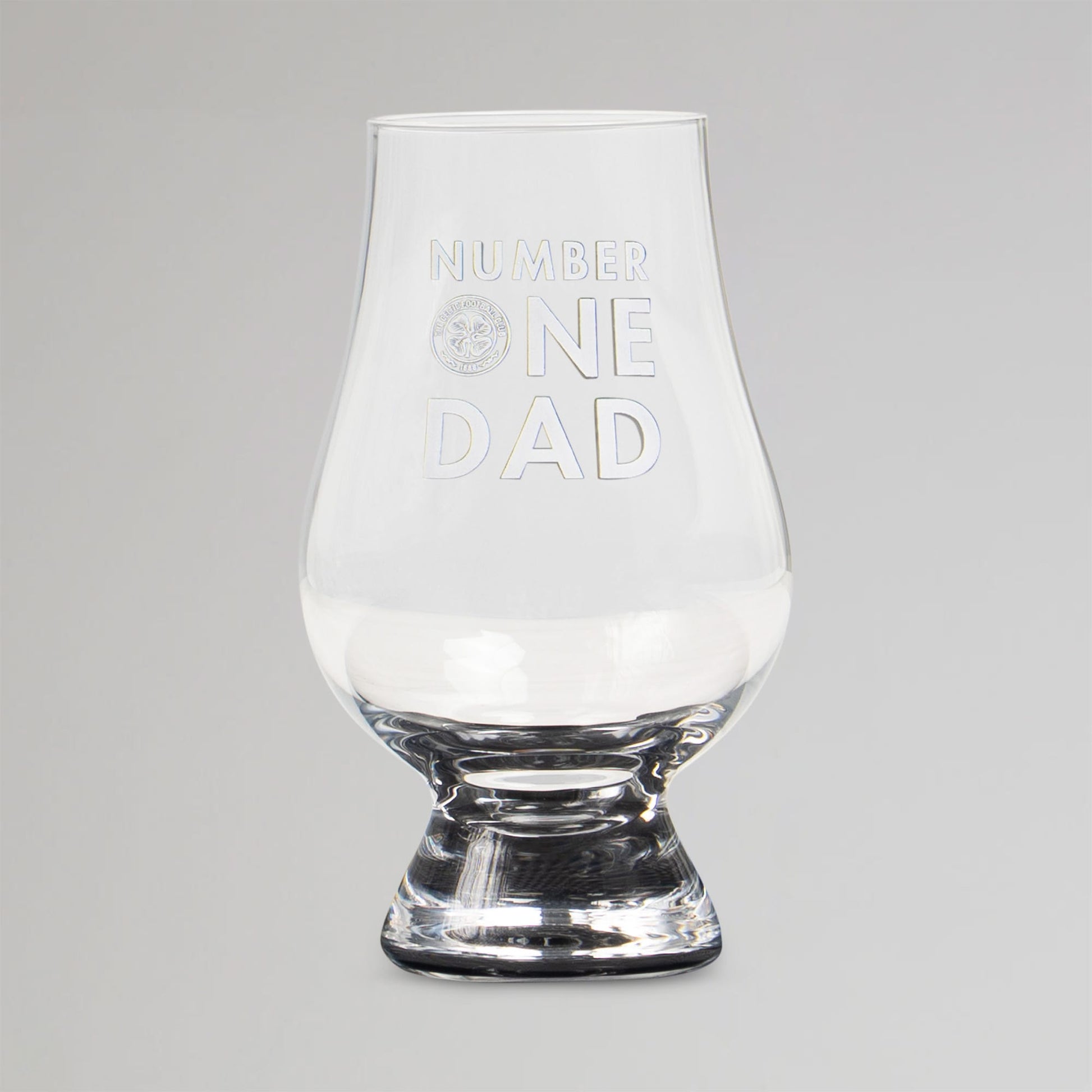 Celtic Number One Dad Glencairn Glass