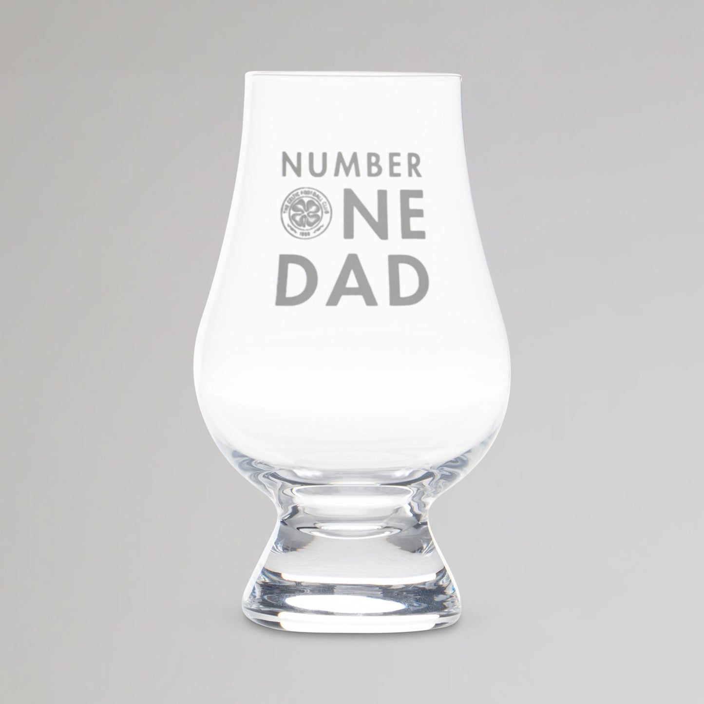 Celtic Number One Dad Glencairn Glass