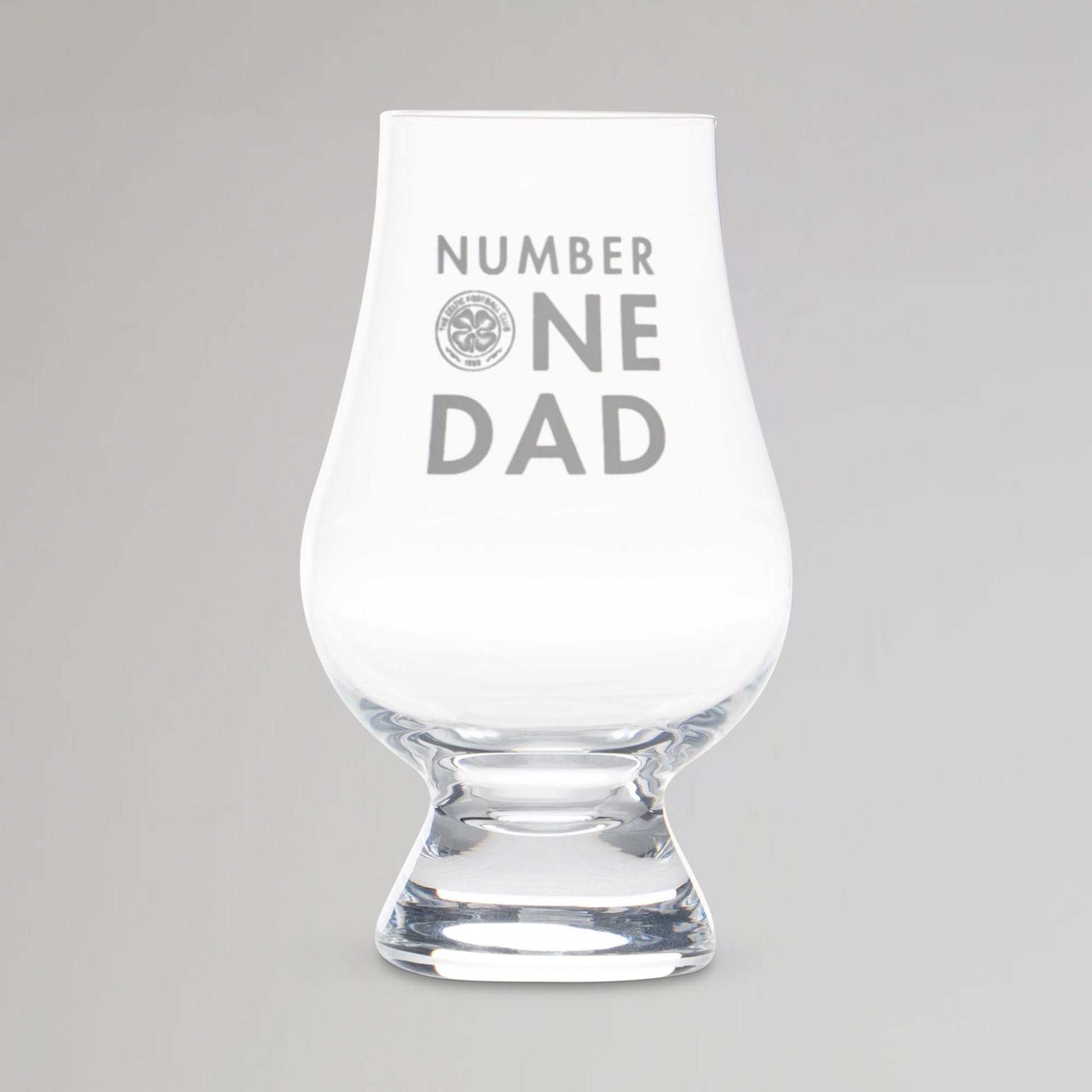 Celtic Number One Dad Glencairn Glass