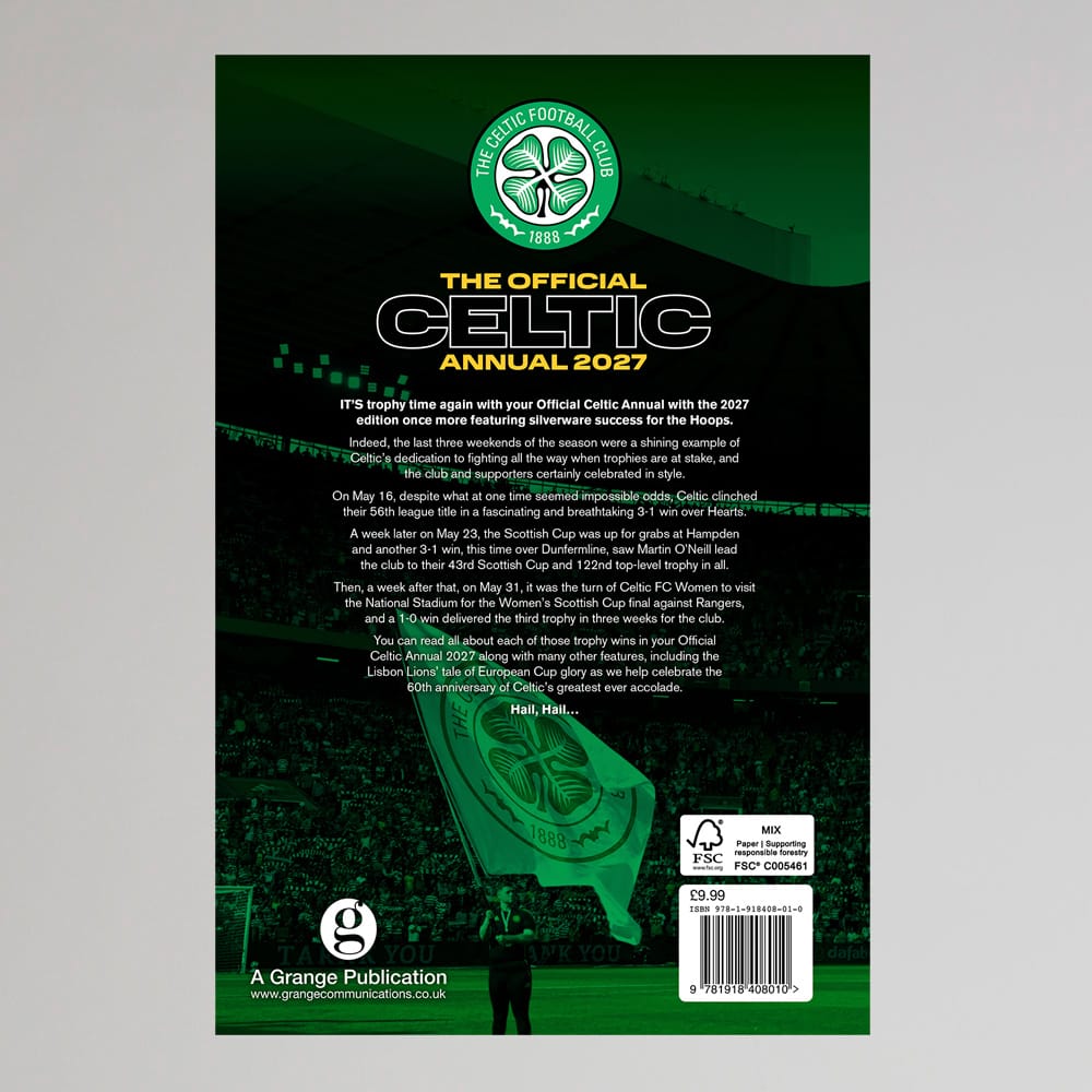 Celtic Official 2027 Annual