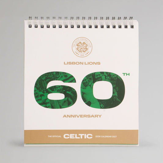 Celtic Official 2027 Lisbon Lions Desk Calendar