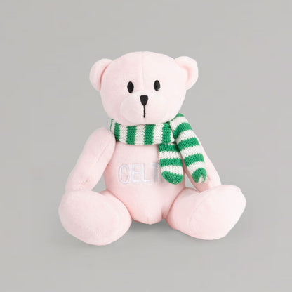 Celtic Pink Beanie Bear