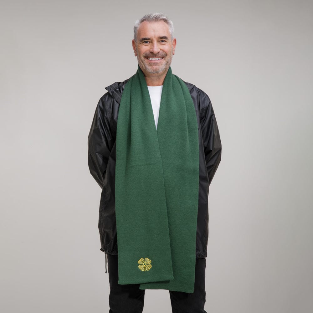 Celtic Premium Clover Scarf