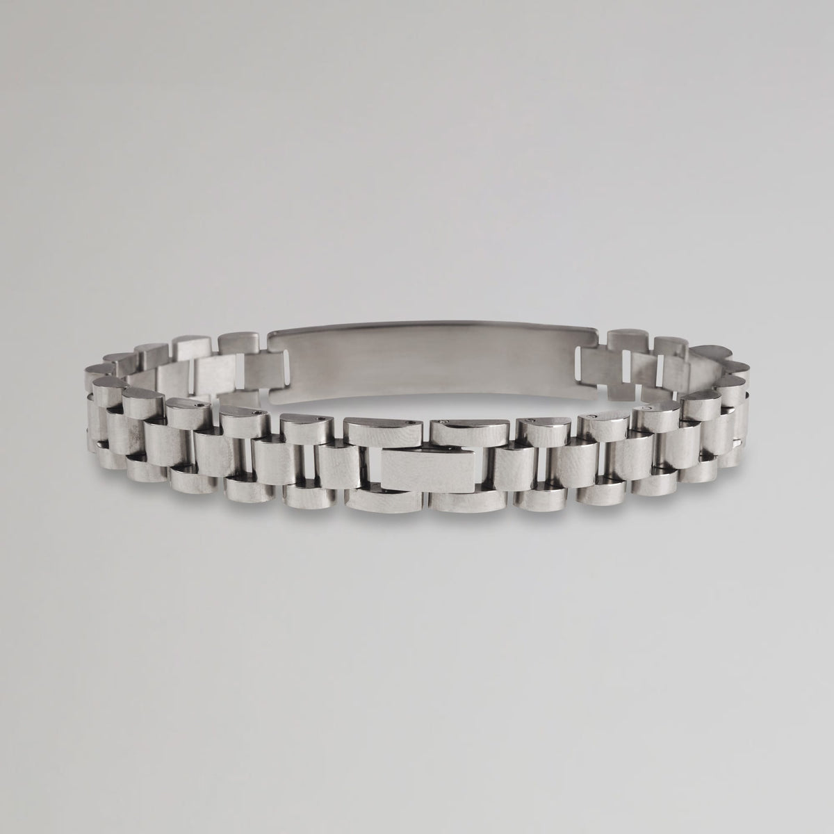 Celtic Silver Plated ID Bracelet