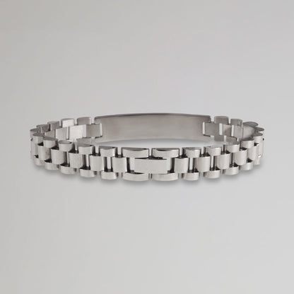 Celtic Silver Plated ID Bracelet