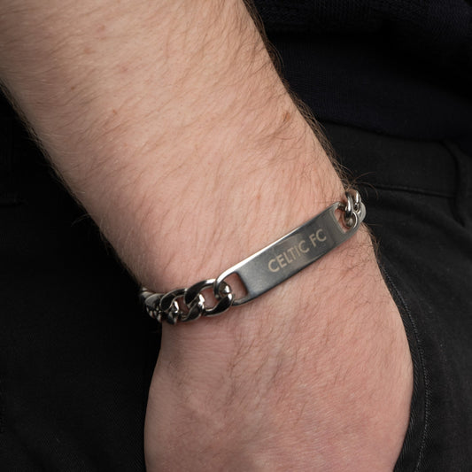 Celtic Steel Chain Bracelet