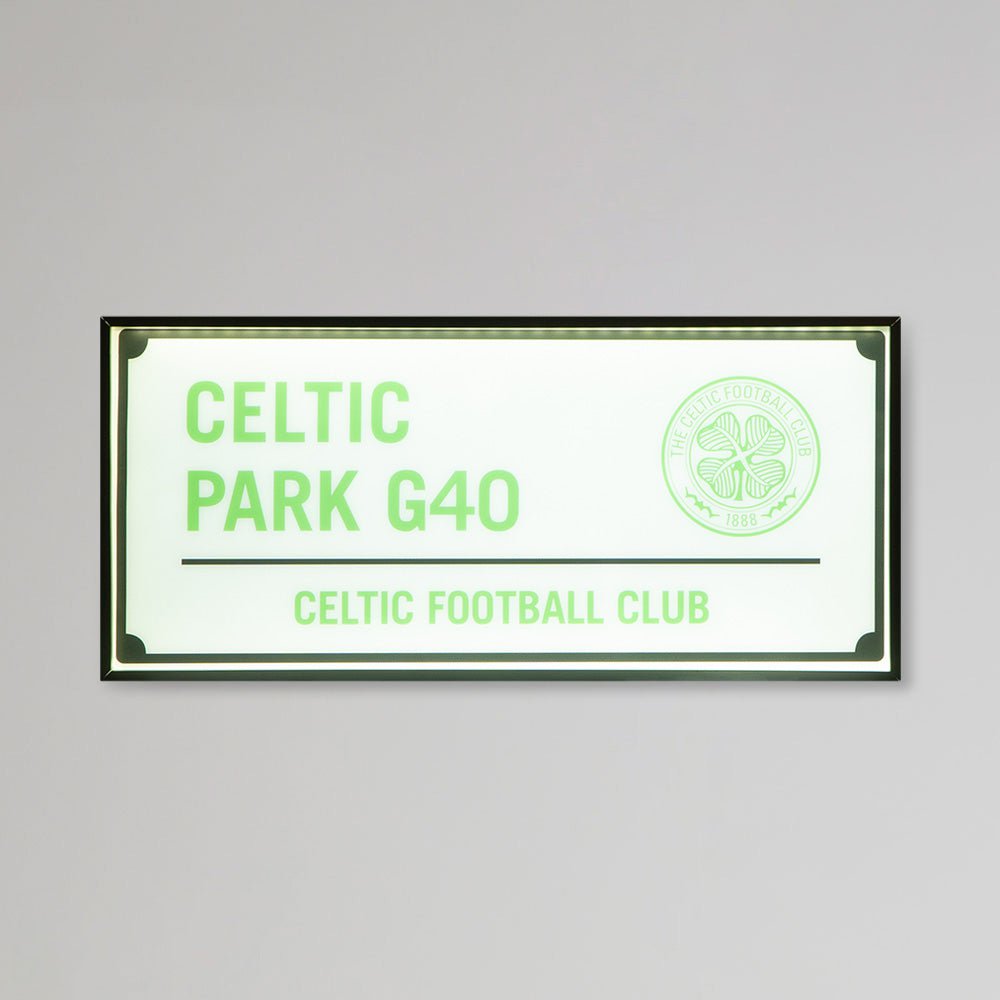 Celtic Street Sign LED Light Box