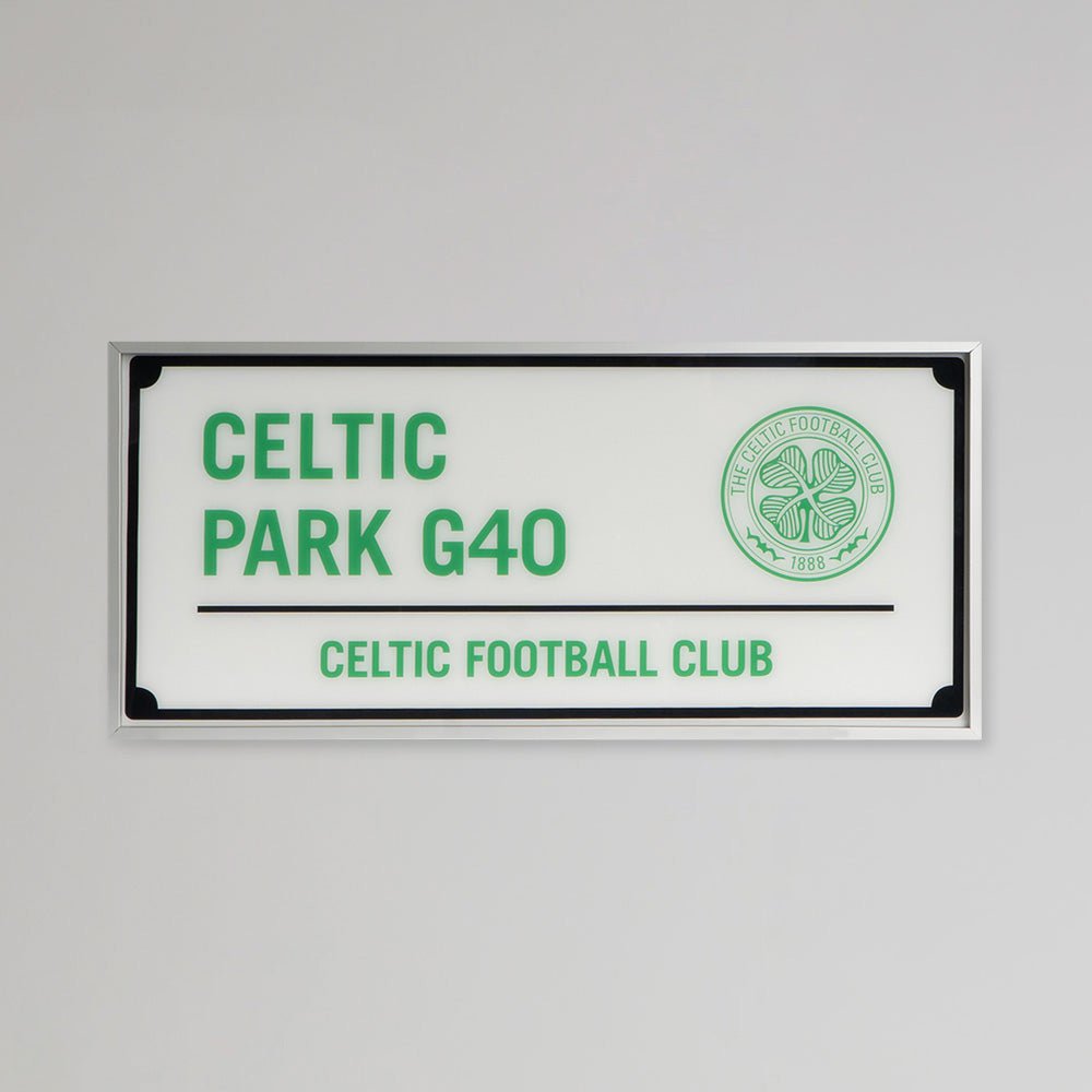 Celtic Street Sign LED Light Box
