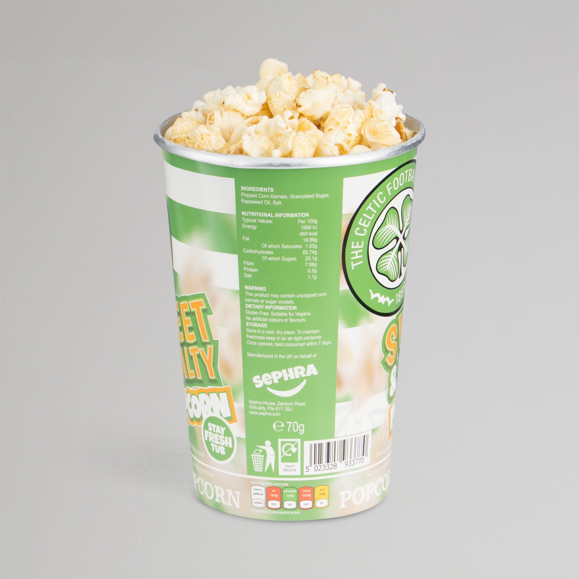 Celtic Sweet & Salty Popcorn Tub