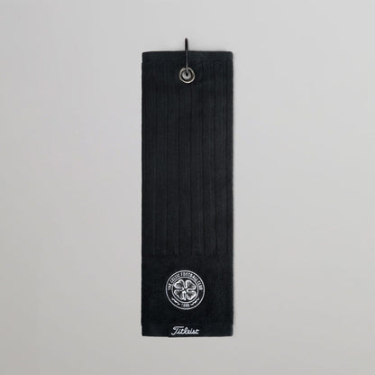 Celtic Titleist Golf Black Towel